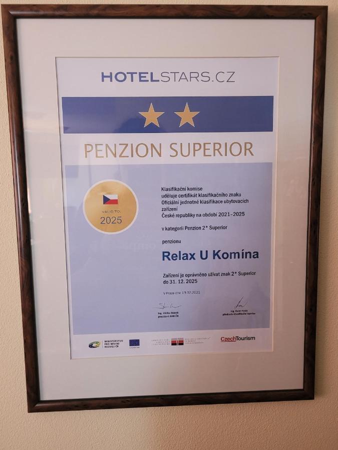 Pension Relax U Komina Frantiskovy Lazne Exterior photo